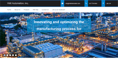 Desktop Screenshot of hmiautomation.com